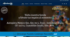 Desktop Screenshot of elsardinero.com